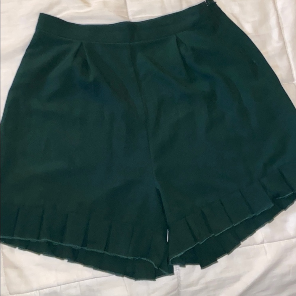 Green shorts